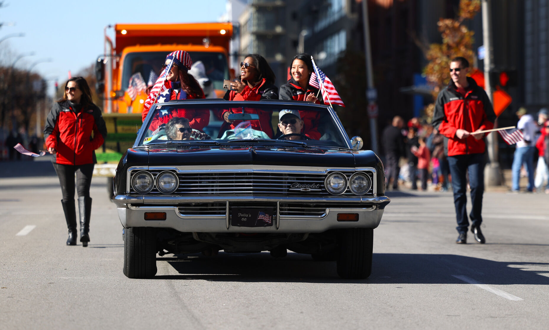 WDRB car at Veterans Day Parade.JPG